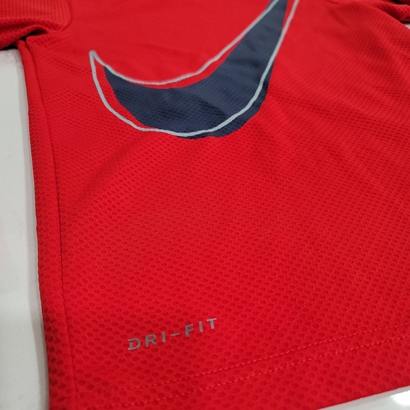 NWOT Nike Lightweight Waffle Pattern Hooded Boys Top Size 7 - Picture 4 of 10